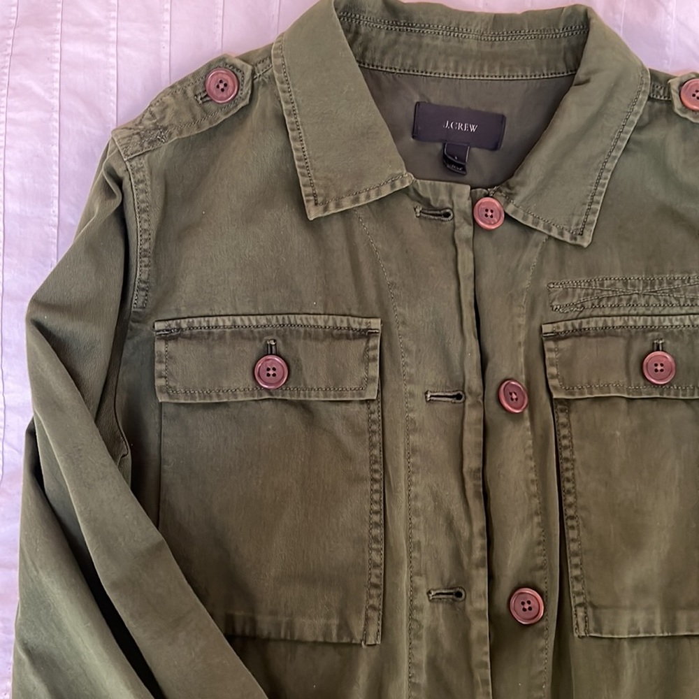 J. Crew Perfect Utility Jacket - Picture 2 of 4